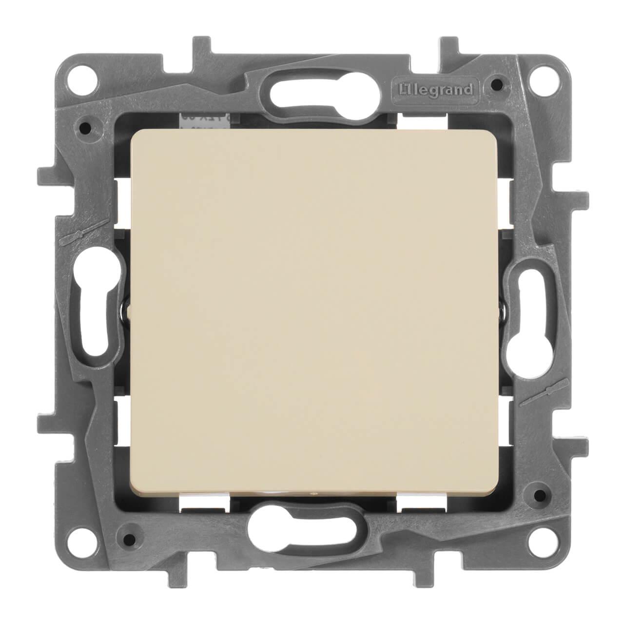 Переключатель одноклавишный промежуточный Legrand Etika 10A 250V белый 672209