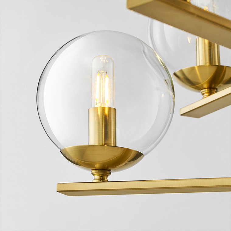 Люстра на штанге ImperiumLoft Fondo 140707-26