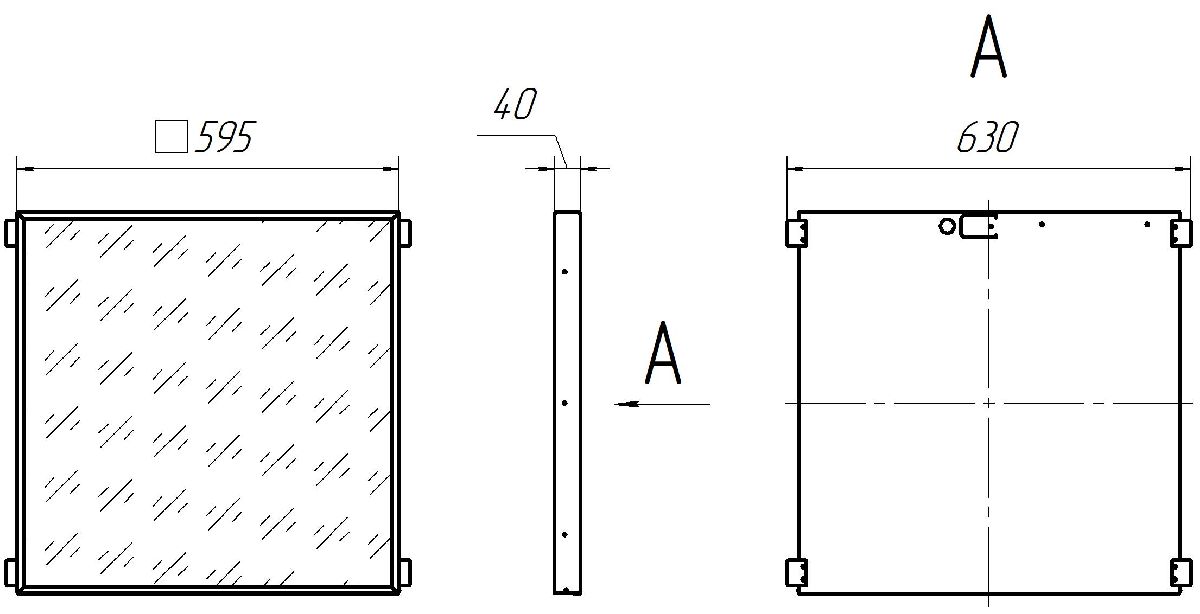 Встраиваемый светильник Светон Бординг 8-40-Д-120-ПТ/ПЛ/О-4К80-У20 CB-C0900030