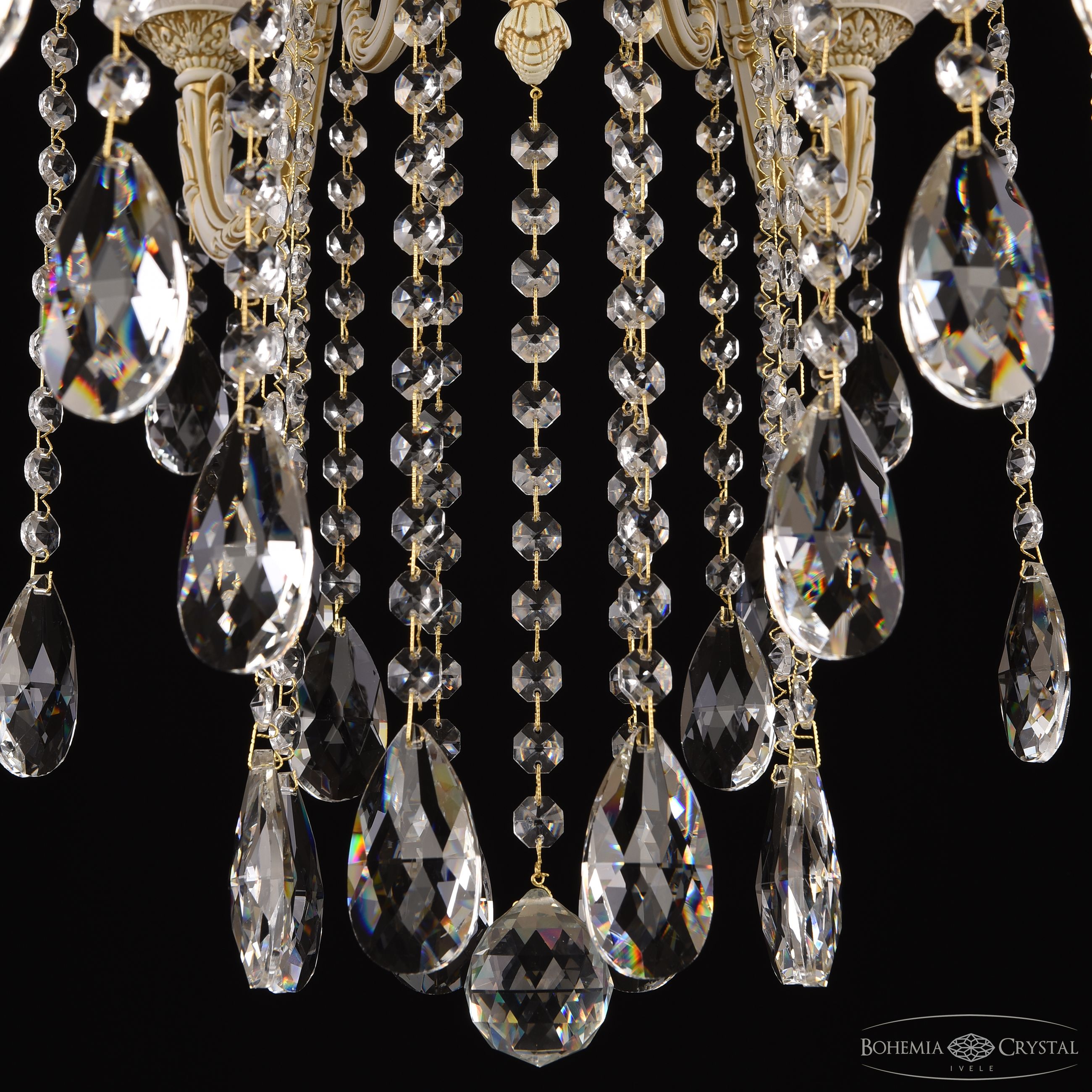 Подвесная люстра Bohemia Ivele Crystal AL79101/8/250 B WMG P1 U Rose