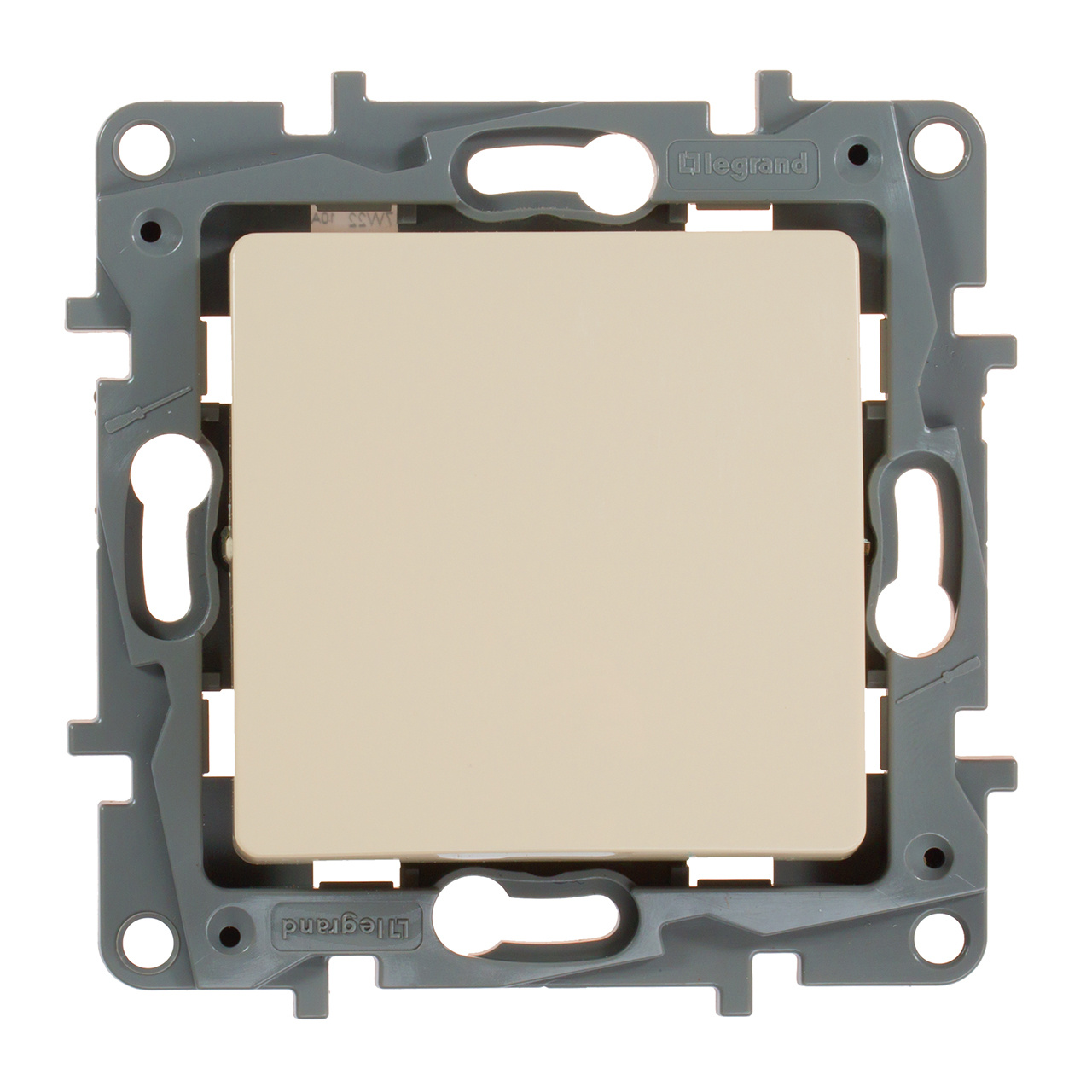 Выключатель одноклавишный Legrand Etika 10A 250V слоновая кость 672301