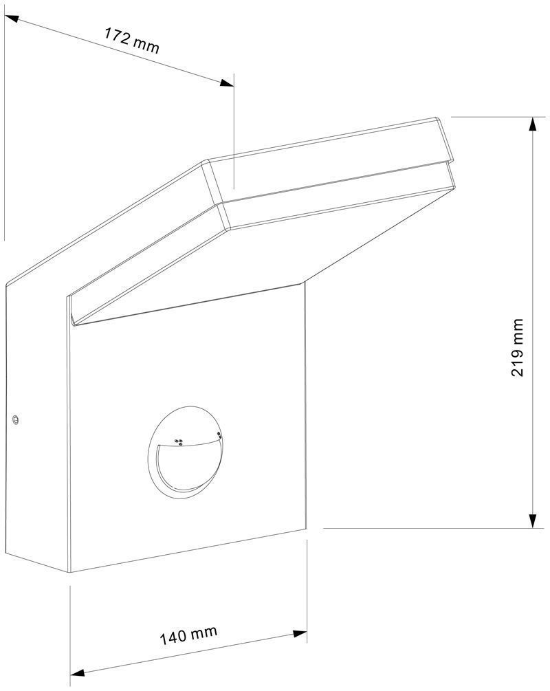 Уличный настенный светильник Deko-Light Tucanae 731133