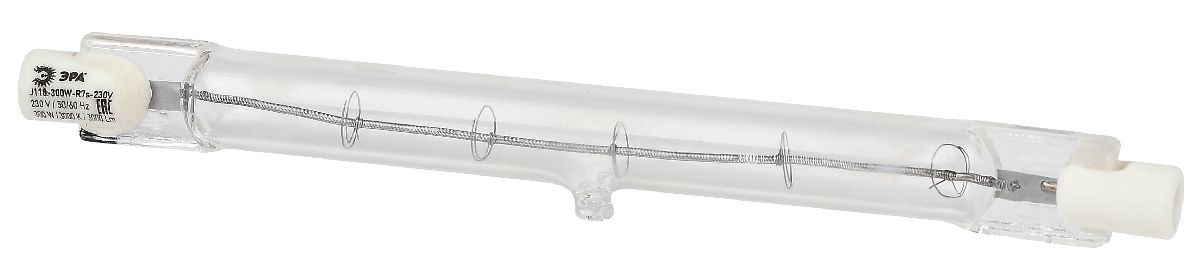 Лампа галогенная Эра R7S 300W 3000K J118-300W-R7s-230V Б0048494