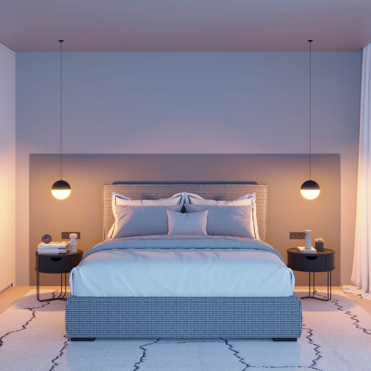 Подвесной светильник Arlight SP-EMISFERO-HANG-BUILT-R150-11W Warm3000 (BK, 170 deg, 230V) 056589