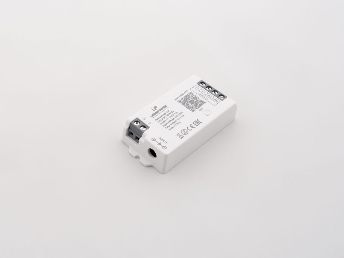 Контроллер LEDS POWER CCT C02 WIFI TUYA 15А 006437