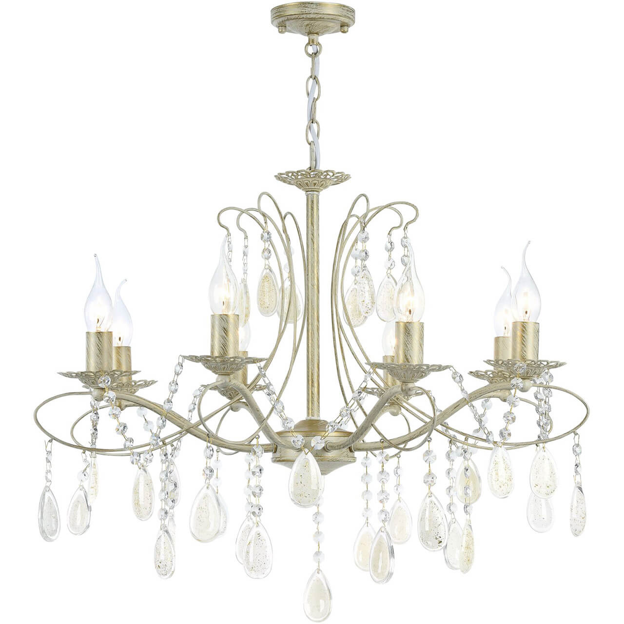 Подвесная люстра Freya Antonia FR2320-PL-08-WG