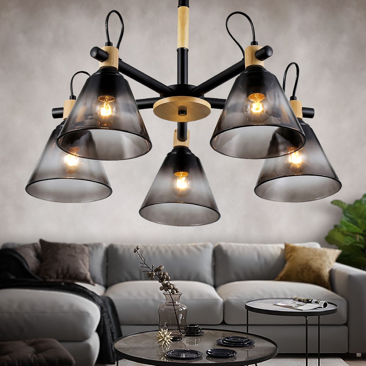 Люстра на штанге Rivoli Elmira Б0060524