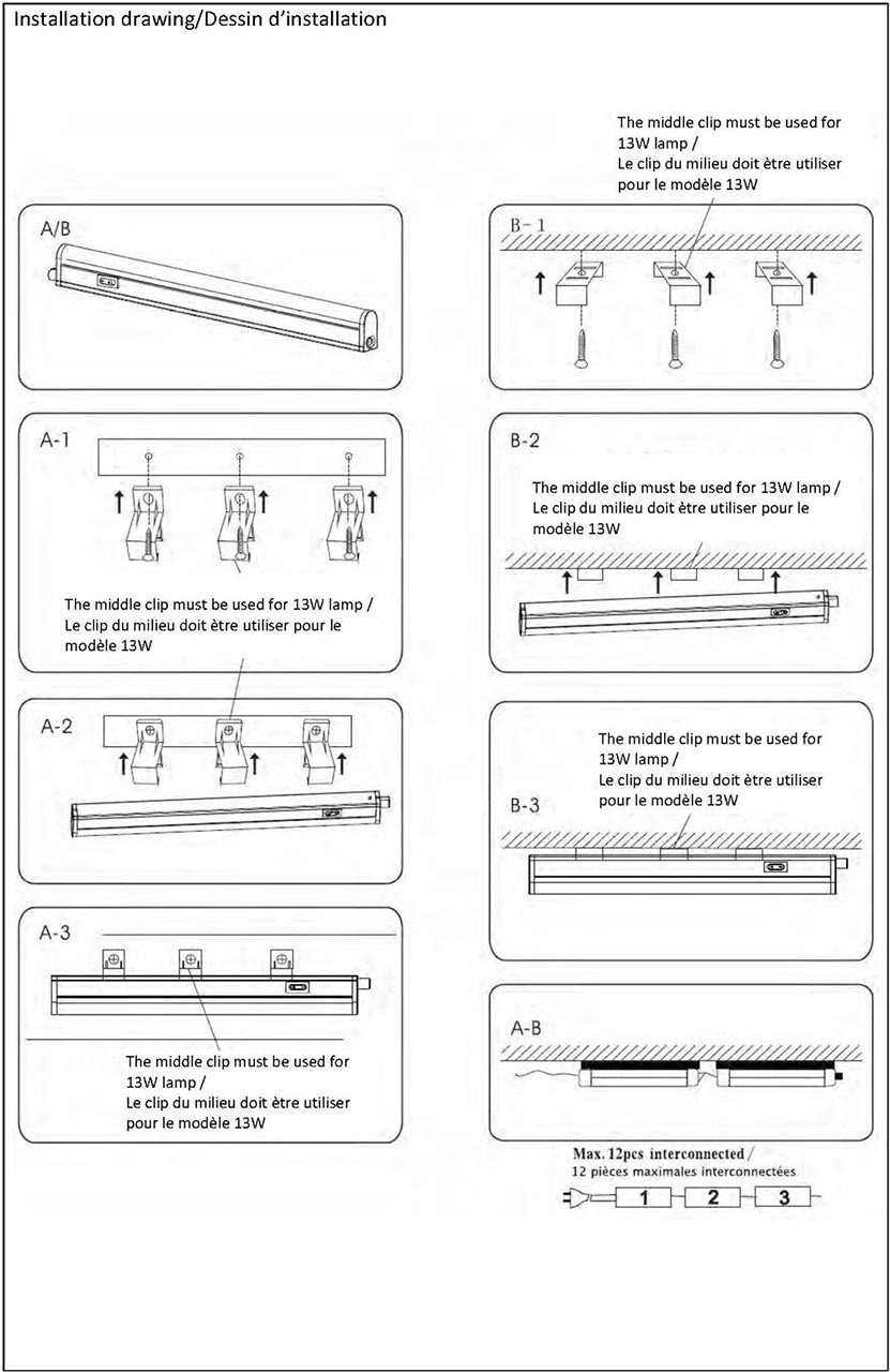Мебельный светодиодный светильник Lucide Kinny-Led 79149/13/31