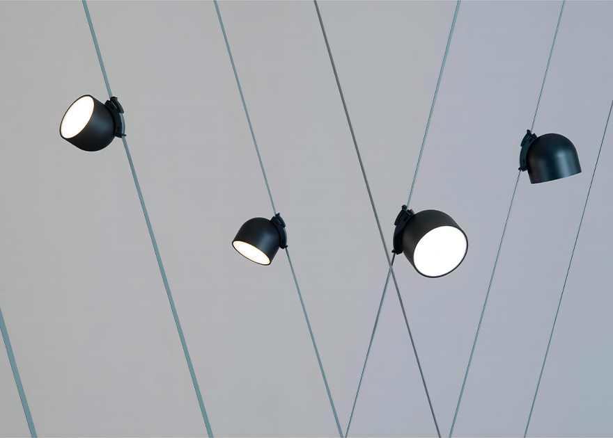 Трековый светильник Luminotti Diossa Monos L.503.12.3K.BK