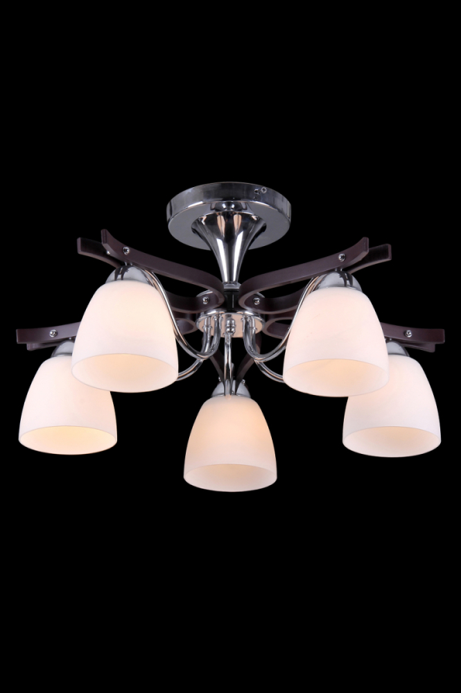 Потолочная люстра Natali Kovaltseva 10859/5C PALISANDER