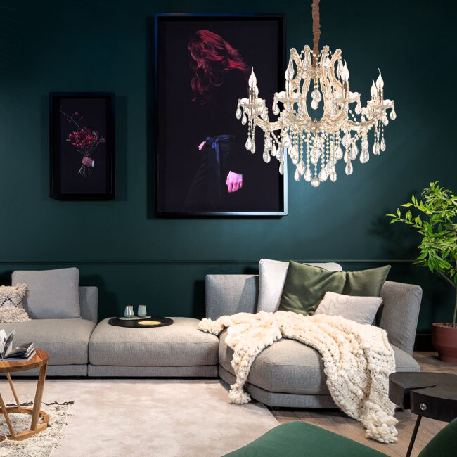 Подвесная люстра Lumien Hall Narcisse LH0011/8P-SGD