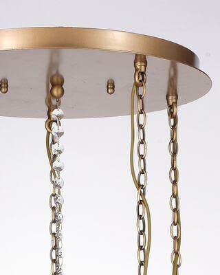 Подвесная люстра Lumien Hall Санна 1026/8H-AB-P