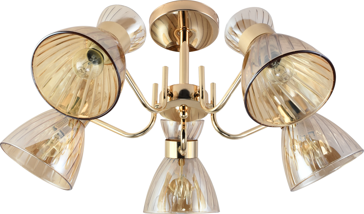Люстра Rivoli Victoria 9183-305 5хЕ27 60 Вт модерн