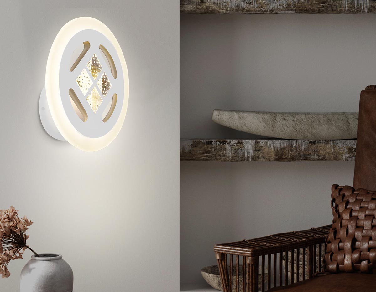 Настенный светодиодный светильник Ambrella Light Acrylica Ice FA2955