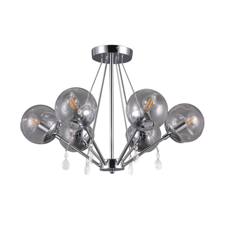 Потолочная люстра Lumien Hall Юнас 4029/6P-CR-CL