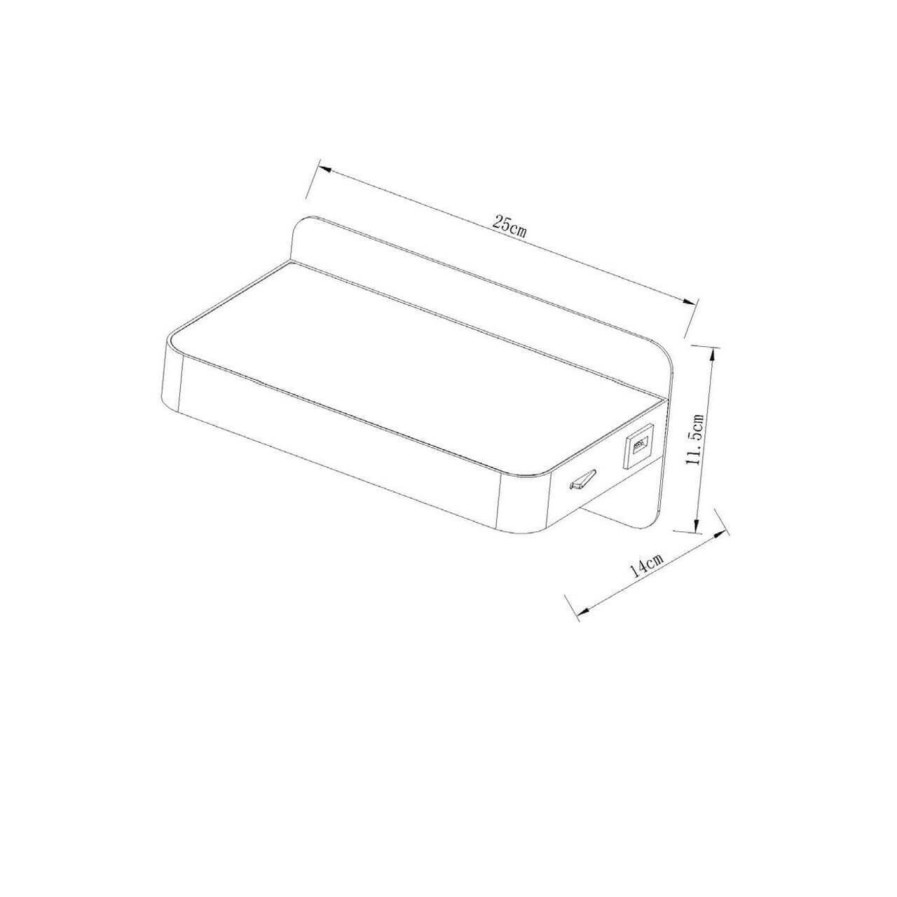 Настенный светодиодный светильник Lucide Atkin 77280/05/31 в Москве