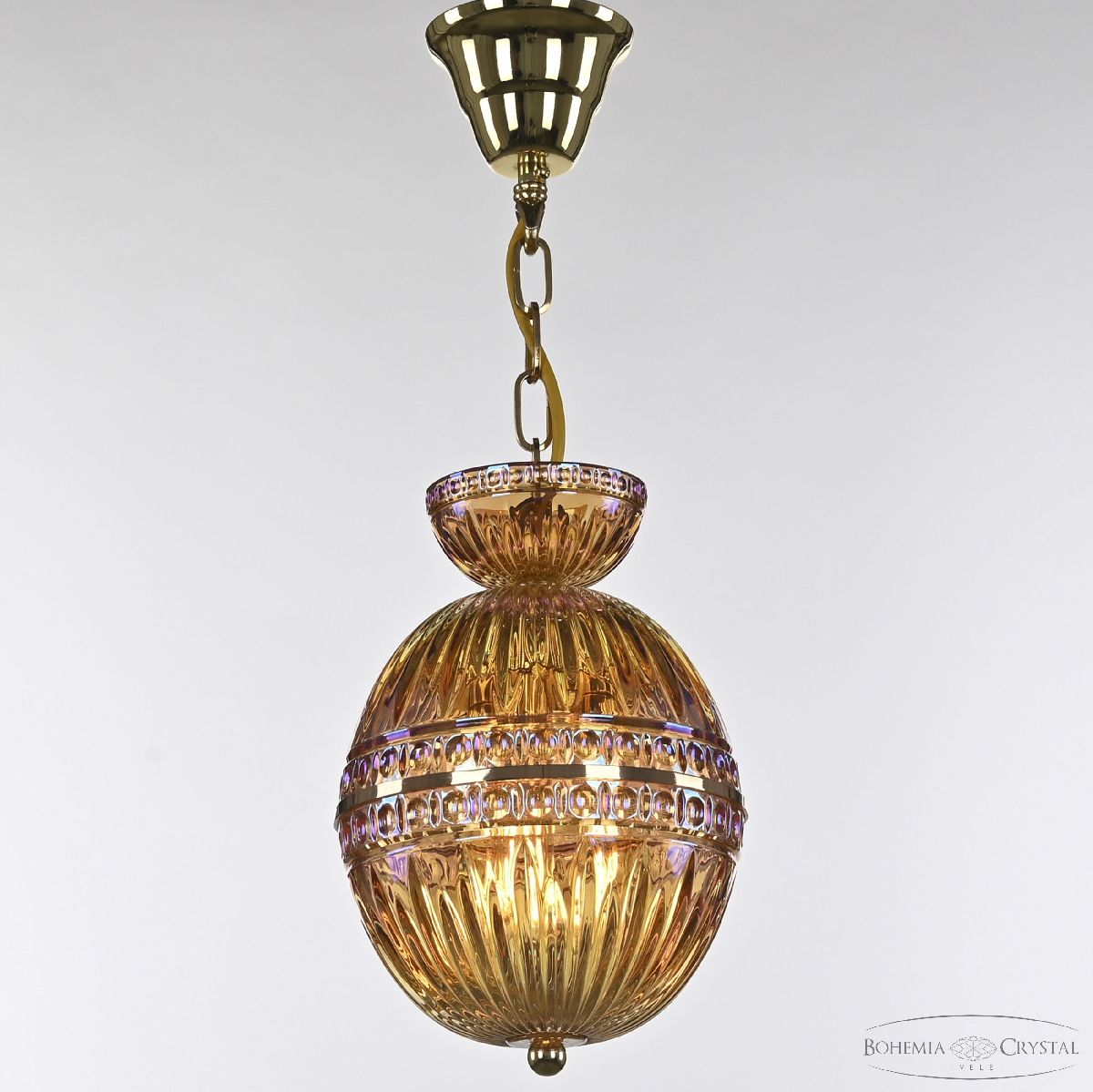 Подвесной светильник Bohemia Ivele Crystal 5480/18 G Shampan/M-1G