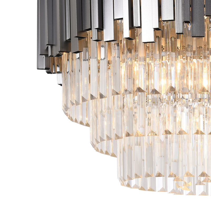 Потолочная люстра Natali Kovaltseva BELLEZZA II 91007/9C SILVER