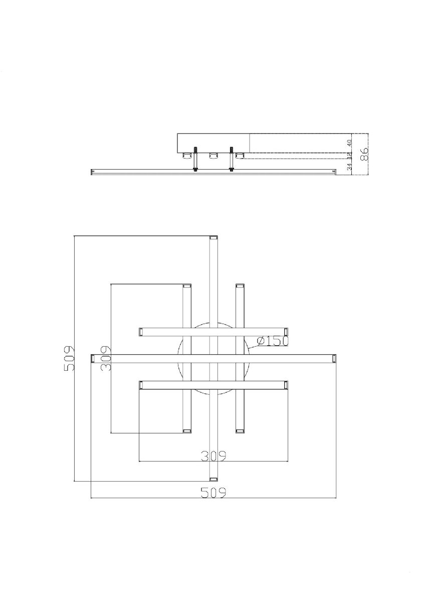 Потолочная люстра Freya Mandy FR6024CL-L42B