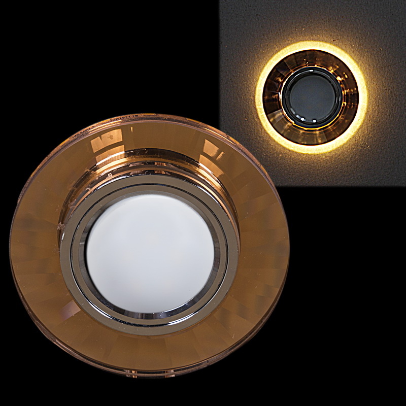 Встраиваемый светильник Reluce 16312-9.0-001LF MR16+LED3W TEA