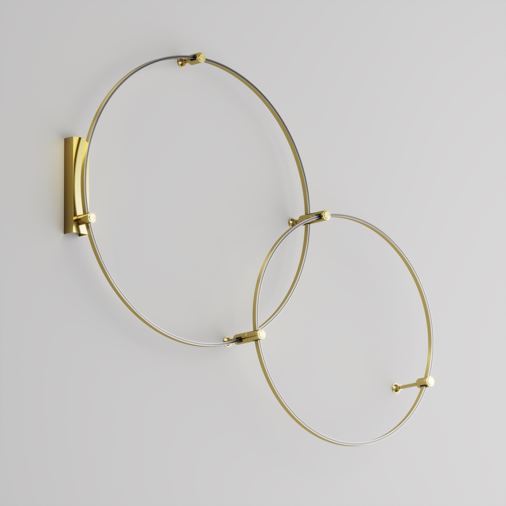 Шинопровод магнитный круглый Maytoni Flarity TRX154-R-D650-BS