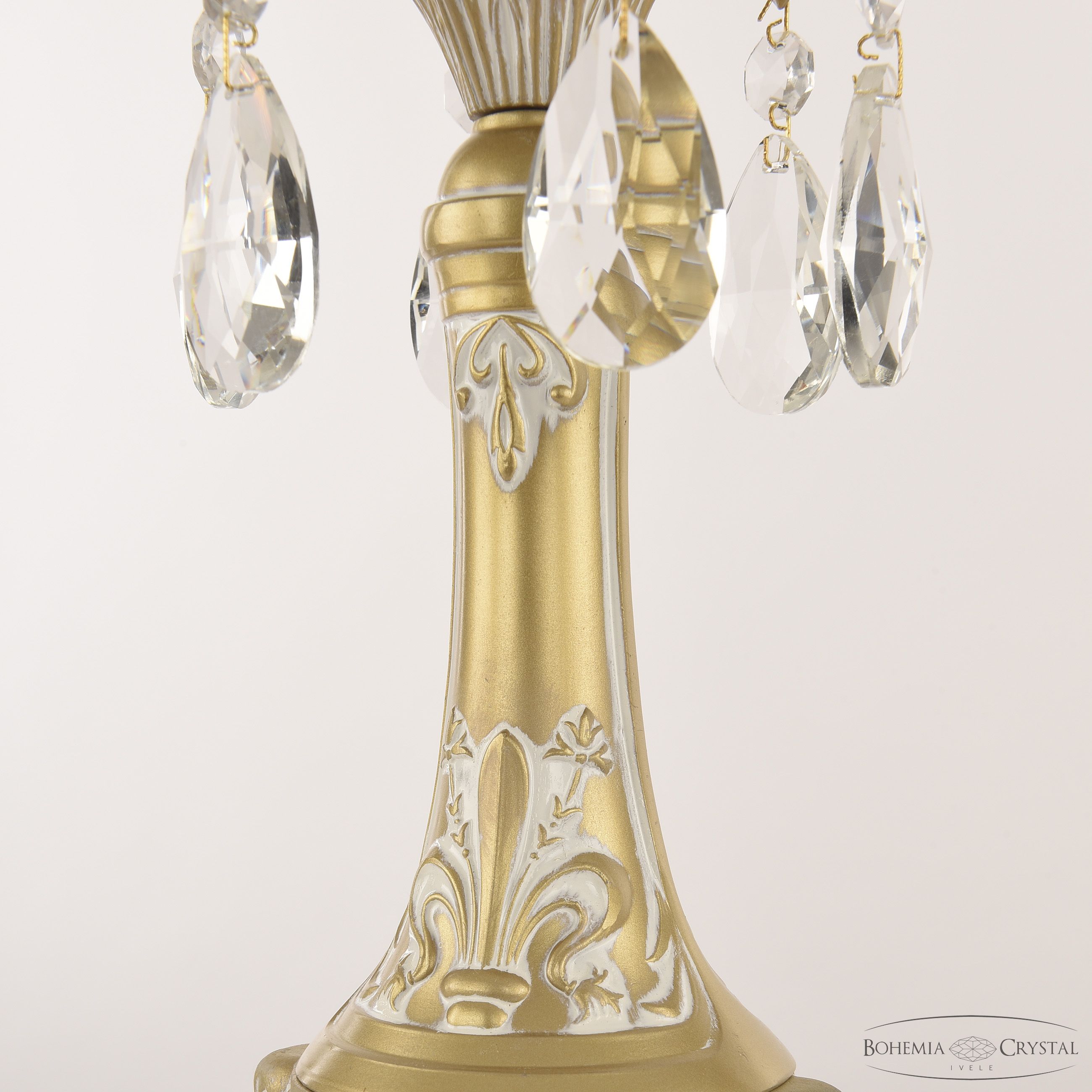 Настольная лампа Bohemia Ivele Crystal AL79100L/1-38 AGW