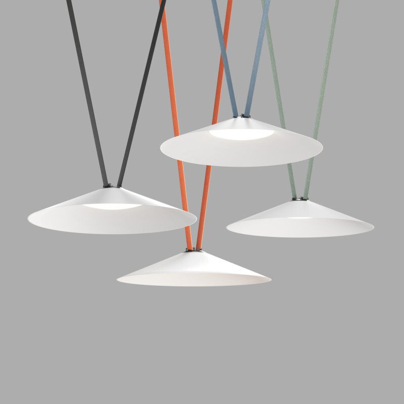 Трековый однофазный светильник Denkirs Belty Flow DK5568-WH+BK