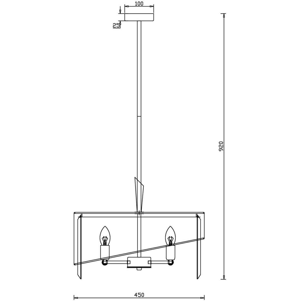Люстра на штанге Freya Eclipse FR5170PL-06N