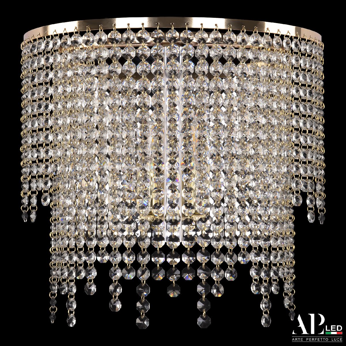 Настенный светильник Arte Perfetto Luce Sicilia S500.B4.35-32.B.E14.Gold