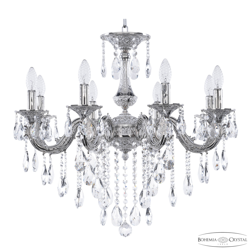 Подвесная люстра Bohemia Ivele Crystal Florence 71101/8/210 B NW