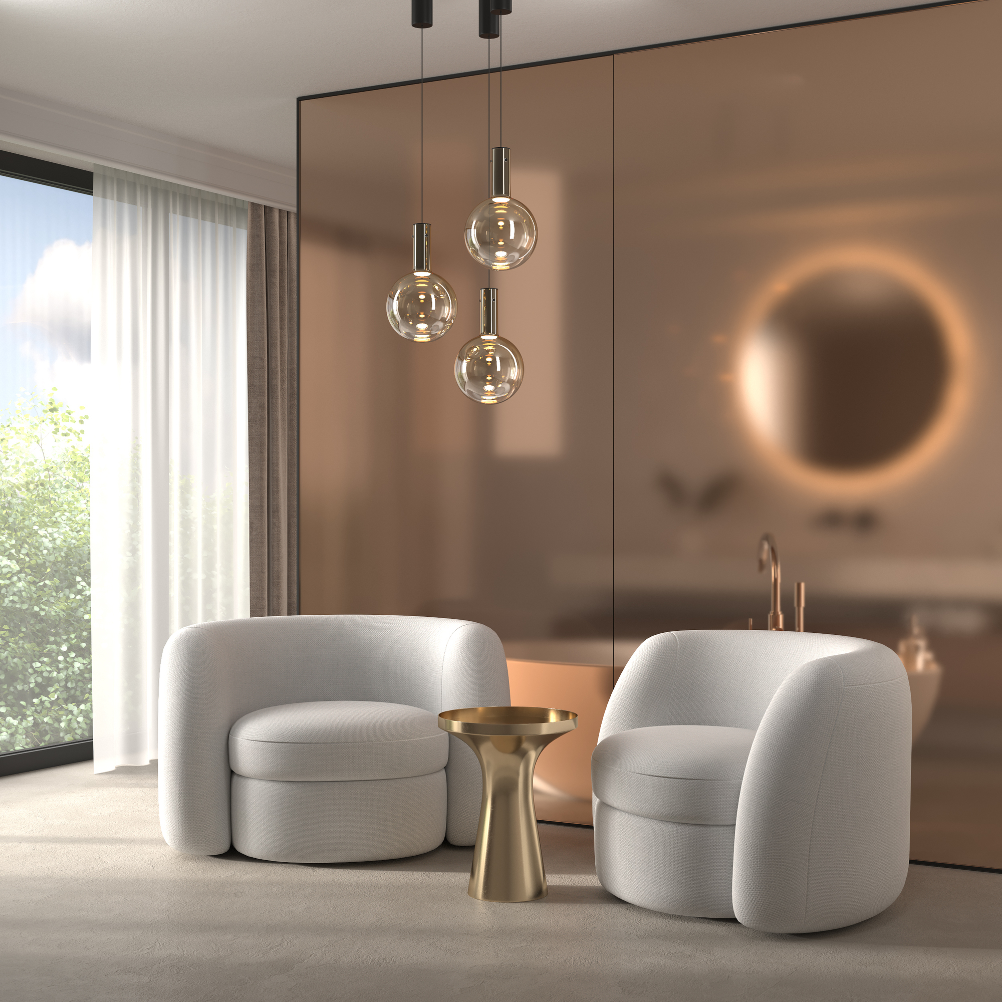 Подвесной светильник Maytoni Nebula MOD182PL-L4CG3K