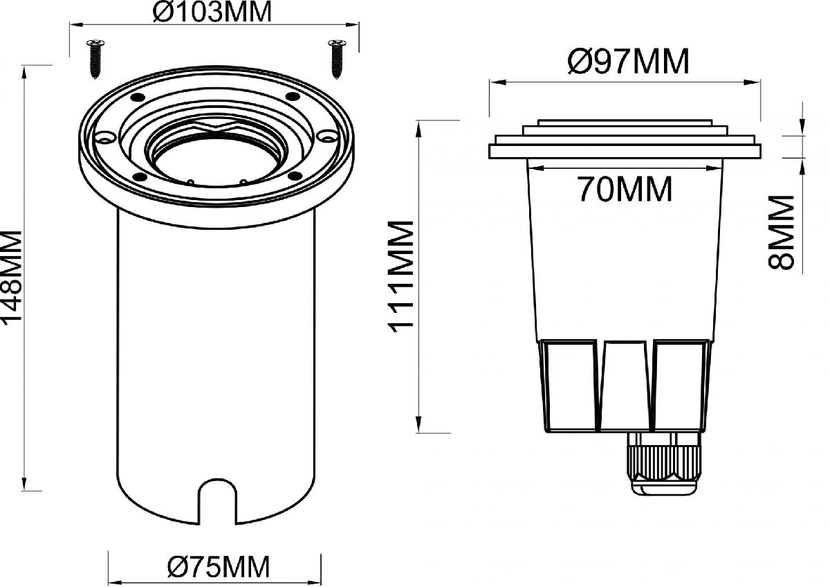 Уличный светильник Deko-Light Aton 730475