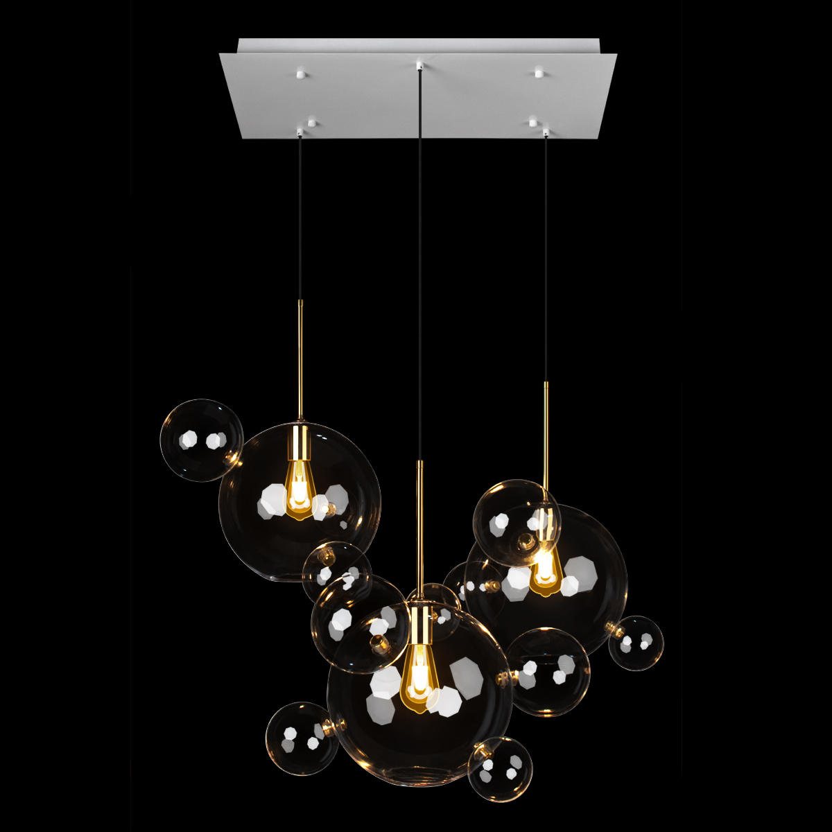 Подвесная люстра Loft IT Bolle 2034-S3