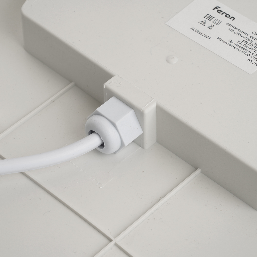 Настенно-потолочный светильник Feron 51513 Светодиодный светильник серии TR ЖКХ Круг 18Вт, 4000К, опал, IP65