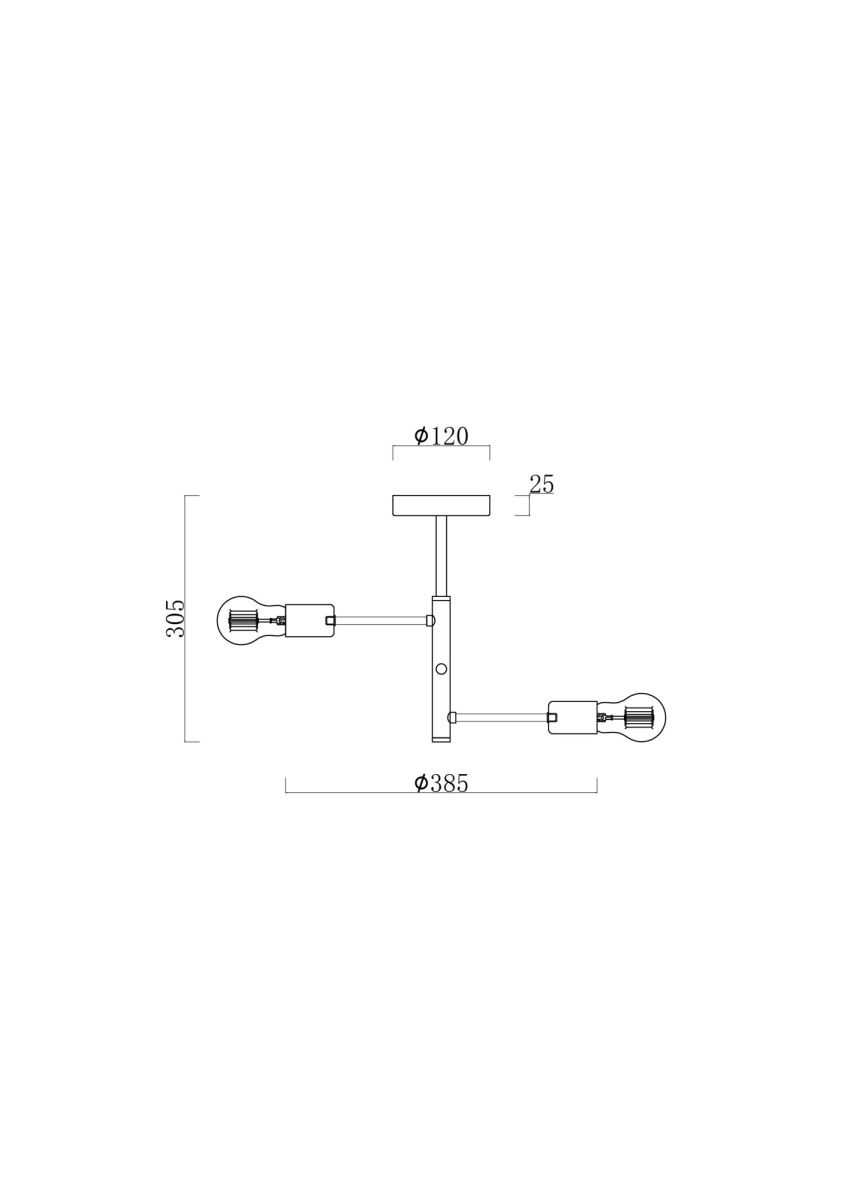 Люстра на штанге Freya Matis FR4010CL-03GB