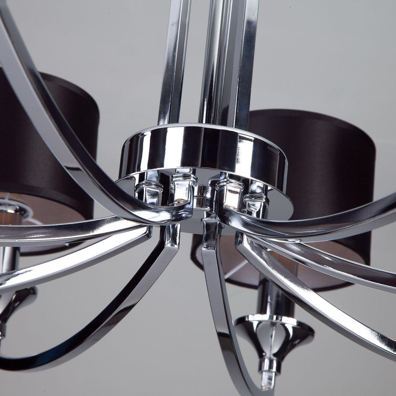 Подвесная люстра Eurosvet Diana 60067/8 хром