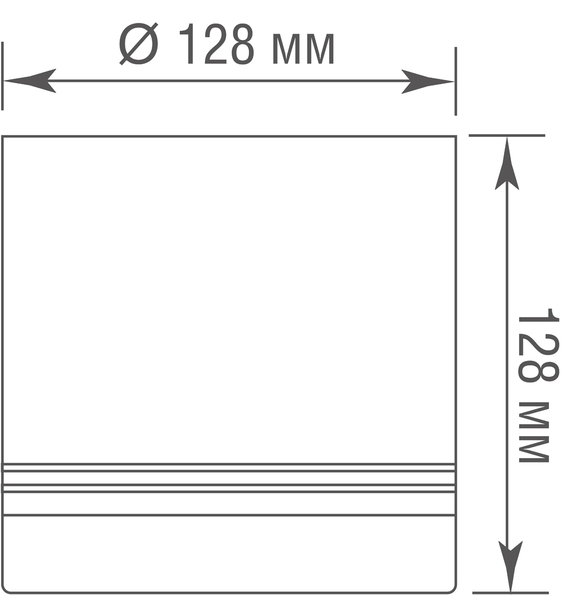 Накладной светильник Donolux Barell DL18484R23N1B