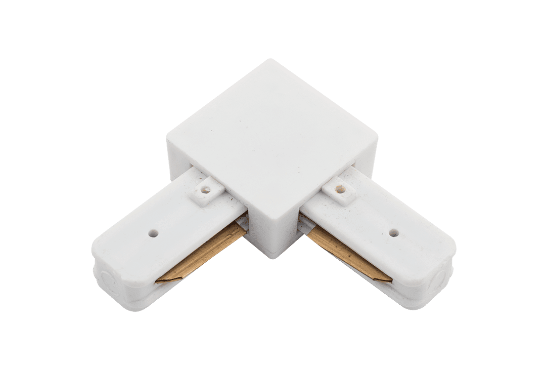 L-коннектор для однофазного накладного трека SWG KXZ-WH-L 001839