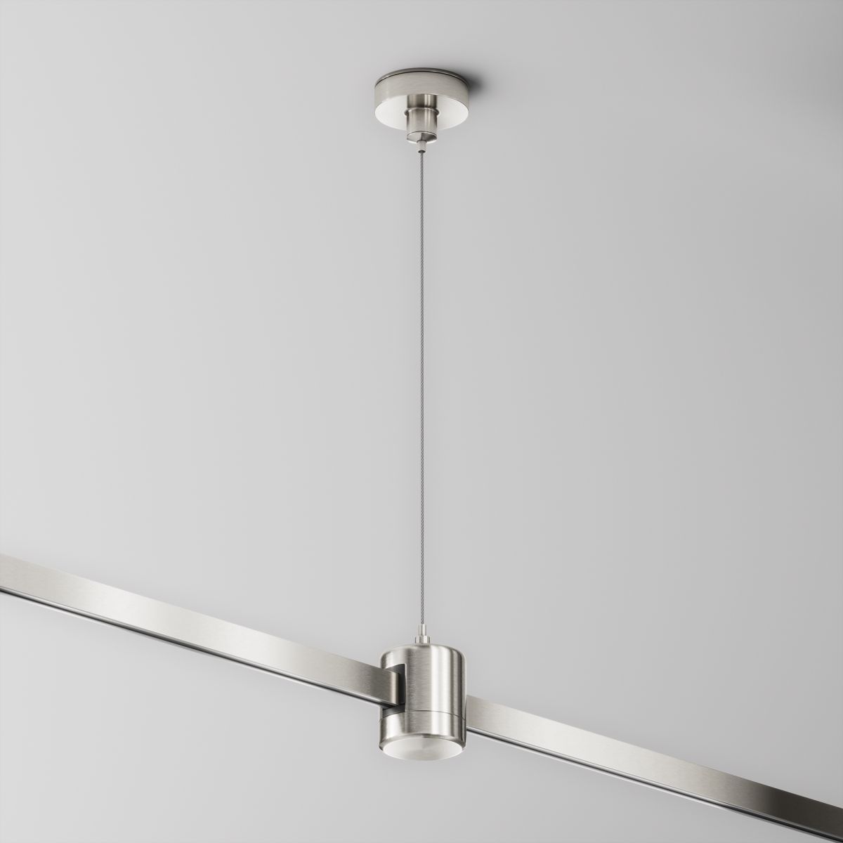 Подвес тросовый с прямым коннектором питания Maytoni Flarity TRA157SW-IPC1-PT