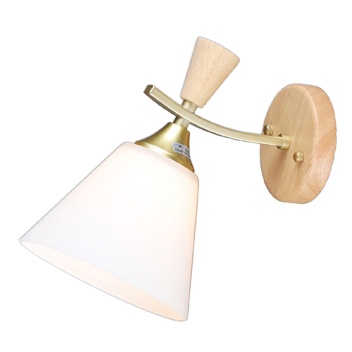 Бра IMEX MD.6132-1-W-GD+WOOD