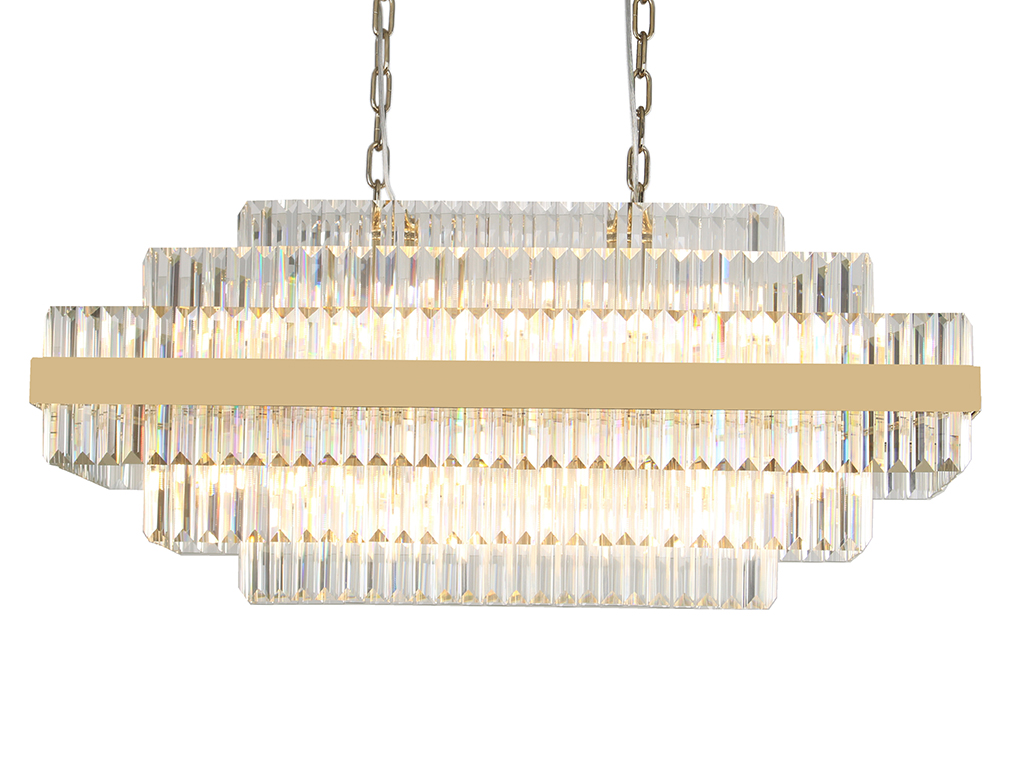 Подвесная люстра Newport 31136/S gold М0066139