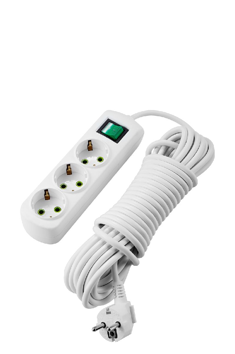 Удлинитель с/з с выключателем Lezard Letitia 721-0305-302