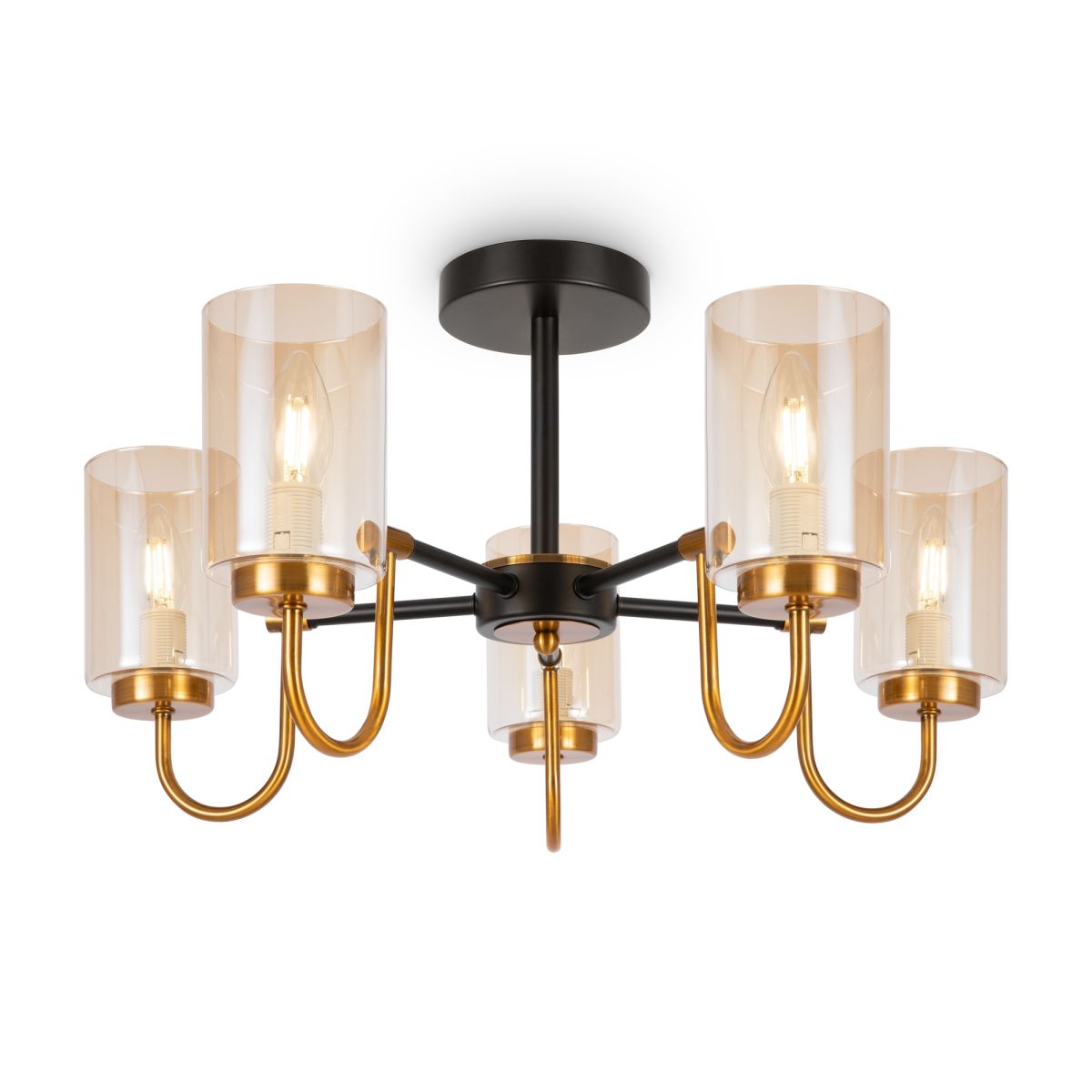 Люстра на штанге Freya Jewel FR5321CL-05BZ