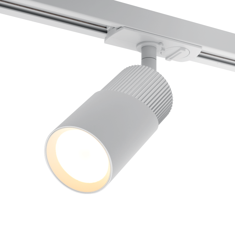 Трековый однофазный светильник Wolta Dolce WTL-GU10/06WCH