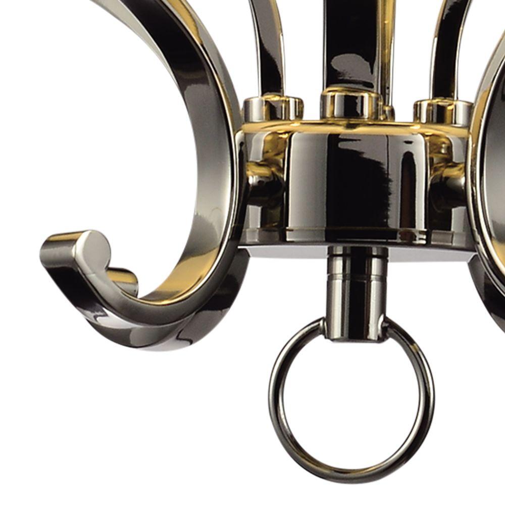 Подвесная люстра Lumien Hall Абриола LH1046/4P-NK-WT