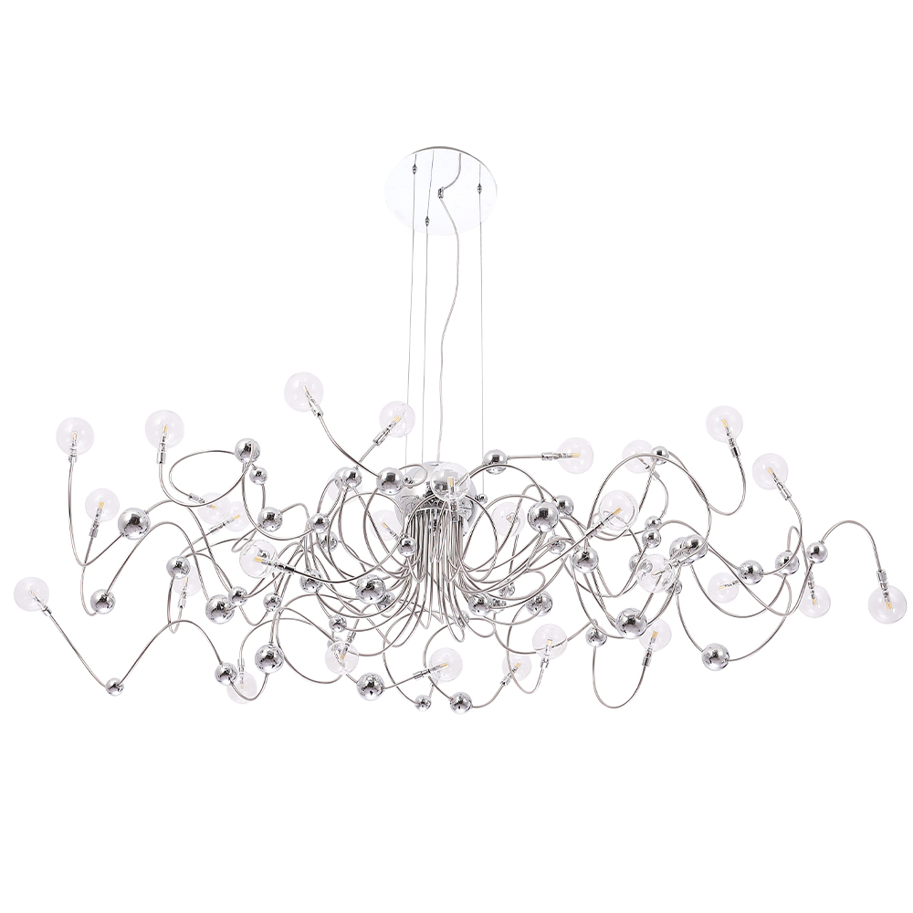 Подвесная люстра Crystal Lux MEDUSA SP30 CHROME