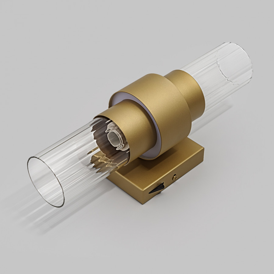 Бра с выключателем на корпусе IMEX Castle MD.23472-2-W SGD