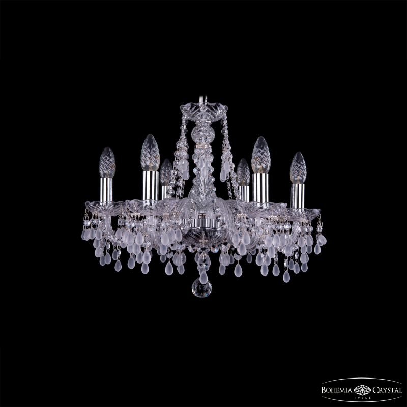 Подвесная люстра Bohemia Ivele Crystal 1410/6/160 Ni V0300