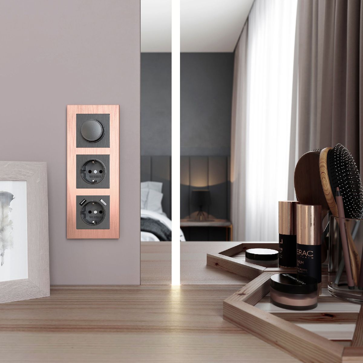 Рамка на 3 поста Werkel Aluminium 4690389182891 W0031712 a058764