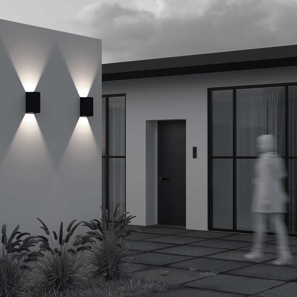 Уличный настенный светильник Maytoni Drape O526WL-L20B3K